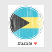 Bahamas Independence Sticker-Bahamian-Flagge Aufkleber (Blatt)