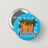 Bahamas-Insel-Strände Button (Vorne & Hinten)