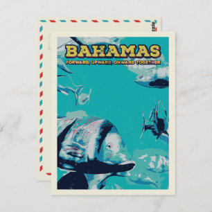 Bahamas Karibik, Wunder der Unterwasserwelt Postkarte