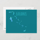 Bahamas Karte (Vorne/Hinten)