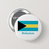 Bahamas kennzeichnen mit Namen Button (Vorne & Hinten)