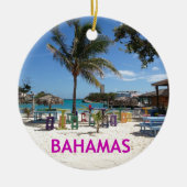 Bahamas Keramik Ornament (Vorne)