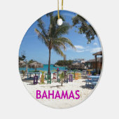Bahamas Keramik Ornament (Links)