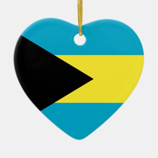 Bahamas Keramik Ornament (Vorne)