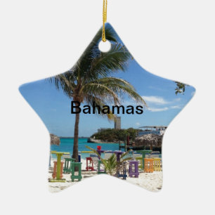Bahamas Keramik Ornament