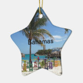 Bahamas Keramik Ornament (Links)