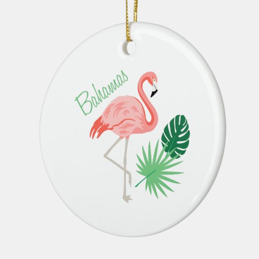 Bahamas Keramik Ornament (Links)