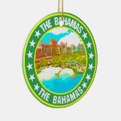 Bahamas Keramik Ornament (Rechts)
