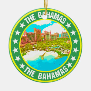 Bahamas Keramik Ornament