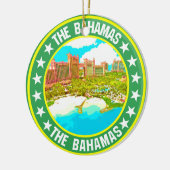 Bahamas Keramik Ornament (Links)