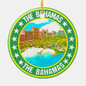 Bahamas Keramik Ornament (Hinten)