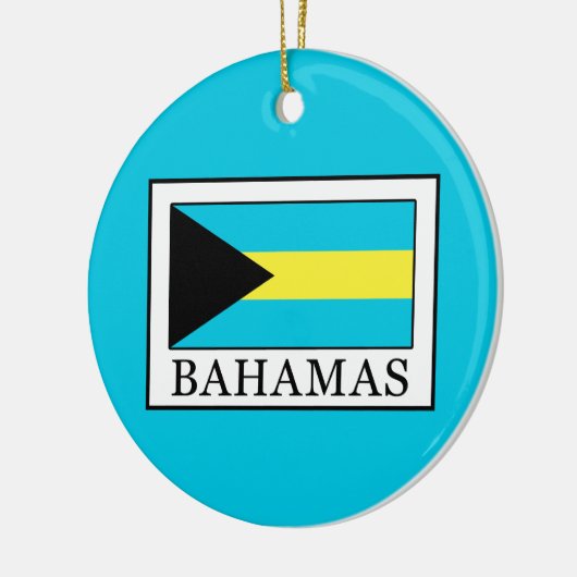 Bahamas Keramik Ornament (Links)