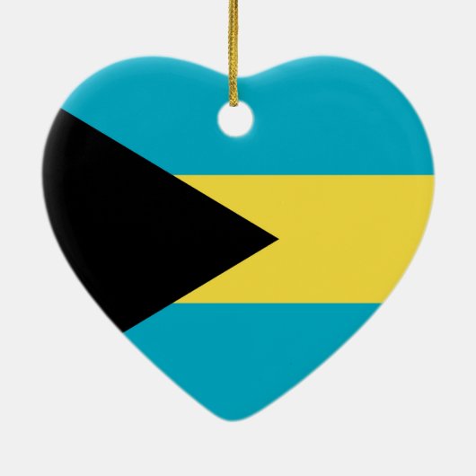 BAHAMAS KERAMIKORNAMENT (Hinten)