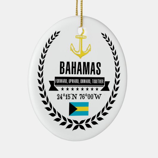 Bahamas Keramikornament (Rechts)