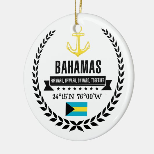 Bahamas Keramikornament (Links)