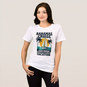 Bahamas Kreuzfahrt Nassau Paradies Tri-Blend Shirt