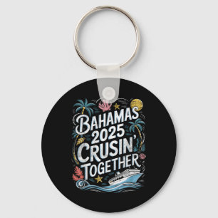 Bahamas-Kreuzfahrt zusammen 2025 Familie Sommer Ma Schlüsselanhänger