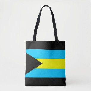 Bahamas-Landesflaggesymbol lang Tasche