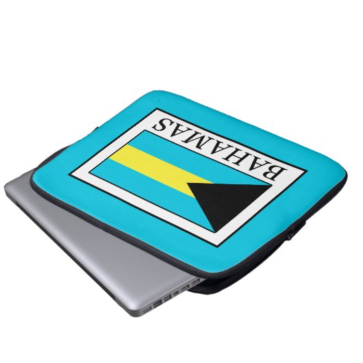 Bahamas Laptopschutzhülle (Vorne Knopf)
