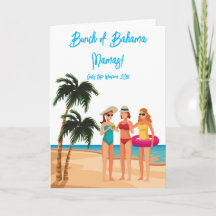 Bahamas Mädchen Reise Junggesellinnenabschied Urla
