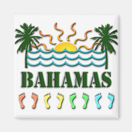 Bahamas Magnet (Vorne)