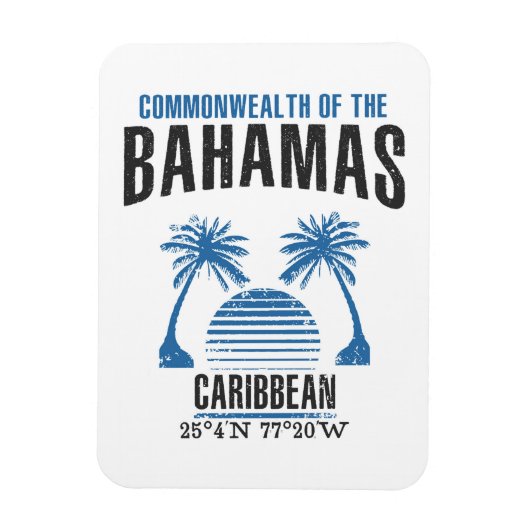 Bahamas Magnet (Vertikal)