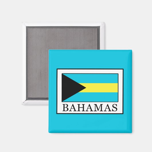 Bahamas Magnet (Vorderseite/Rückseite)