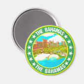 Bahamas Magnet (Vorderseite/Rückseite)