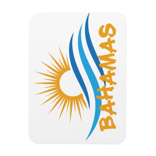 Bahamas Magnet (Vertikal)