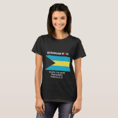 BAHAMAS MAMA mehr als Rubies PROV 31 Black T-Shirt (Vorne ganz)