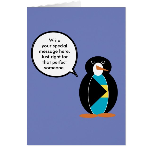 Bahamas mit Frau Penguin (Vorne)