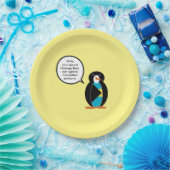 Bahamas mit Frau Penguin Pappteller (Party)