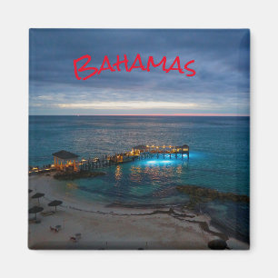 Bahamas-Nachtinsel Magnet