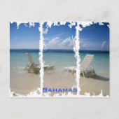 Bahamas Not leidende Postkarte (Vorderseite)