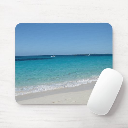 Bahamas Ocean Beach Mouse Pad Mousepad (Mit Mouse)