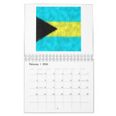 Bahamas Ölgemälde Zeichnend Kalender (Feb 2026)