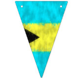 Bahamas Ölgemälde Zeichnend Wimpelkette (Zweite Fahne)