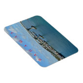 Bahamas Paradise Island Bridge Blick Kühlschrankma Magnet (Rechte Seite)