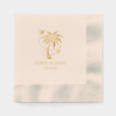 Bahamas Passport Servietten Mit Folie (Vorderseite)