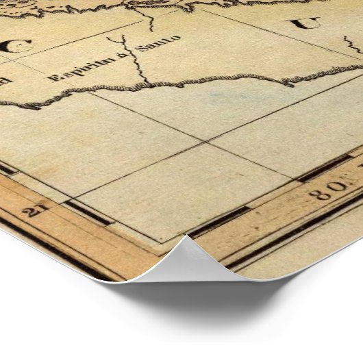 Bahamas Poster (Ecke)