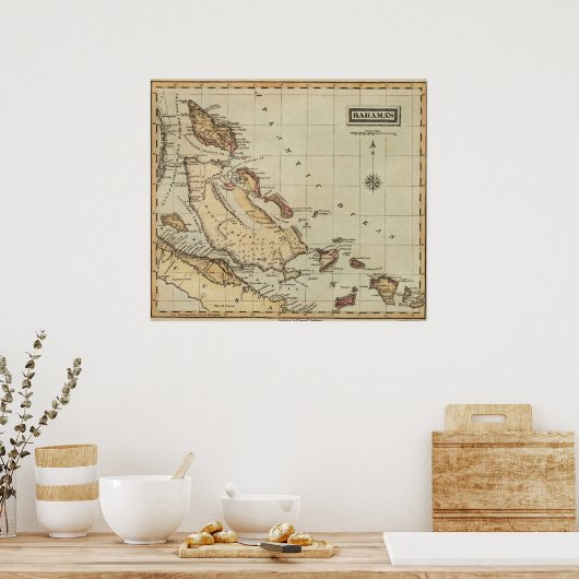 Bahamas Poster (Küche)