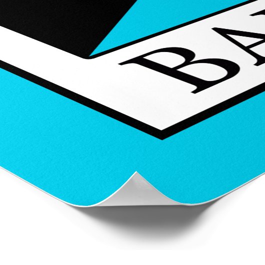 Bahamas Poster (Ecke)