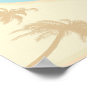 Bahamas Poster (Ecke)