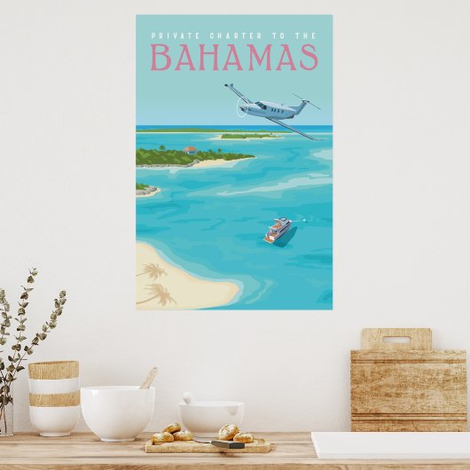 Bahamas Poster (Küche)