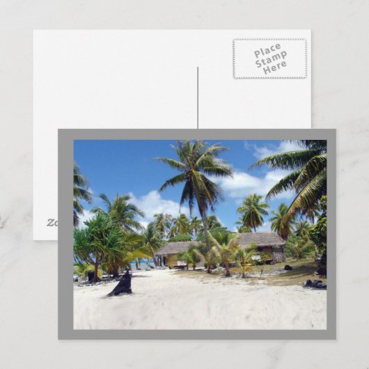 Bahamas Postkarte (Vorne/Hinten)