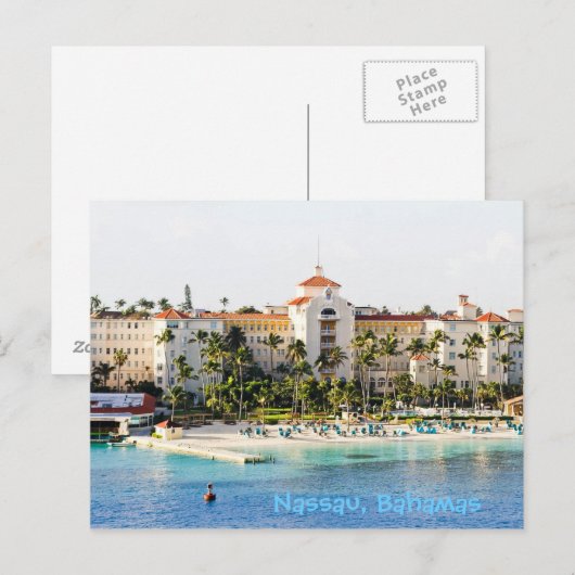 Bahamas Postkarte (Vorne/Hinten)
