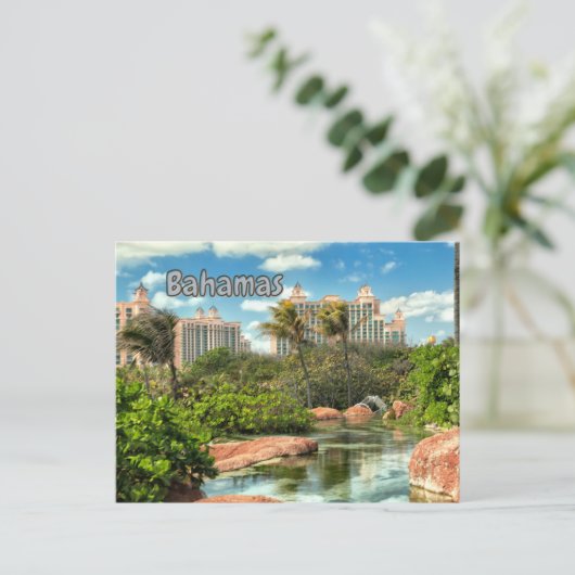 Bahamas Postkarte (Stehend Vorderseite)