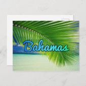 Bahamas Postkarte (Vorne/Hinten)