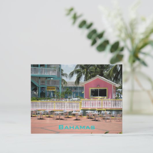 Bahamas Postkarte (Stehend Vorderseite)