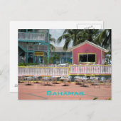 Bahamas Postkarte (Vorne/Hinten)